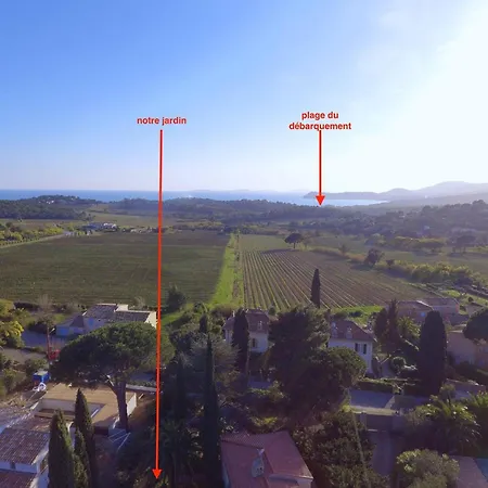 Bas De Avec Piscine Privee, Grande Terrasse, Proche Village Et Plage, Bbq, Terrain De Petanque - Fr-1-726-52 Ferienhaus La Croix-Valmer
